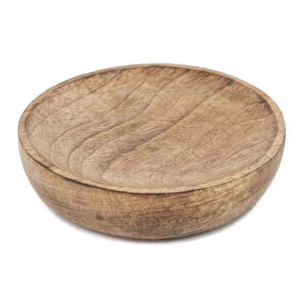 Houten bakje rond