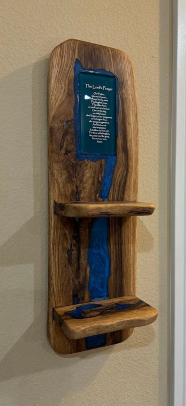 Live Edge Wall Decor-The Lord's Prayer
