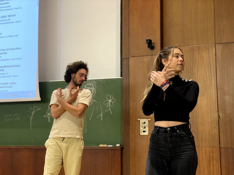 Tito Pérez y Noelia Cogollo. Contratiempo. Computum