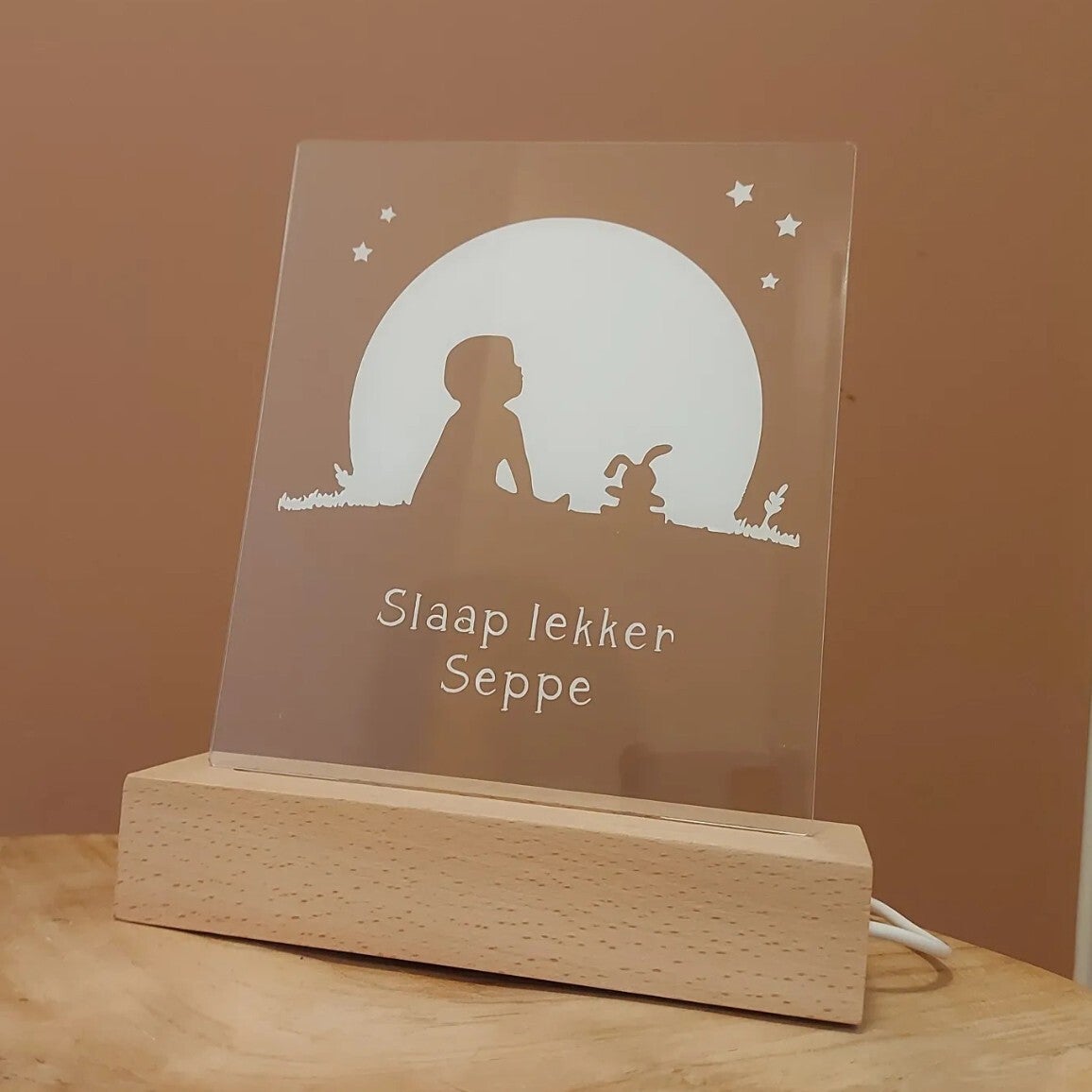 Gepersonaliseerd nachtlampje