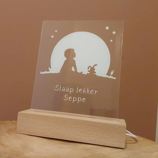 Gepersonaliseerd nachtlampje