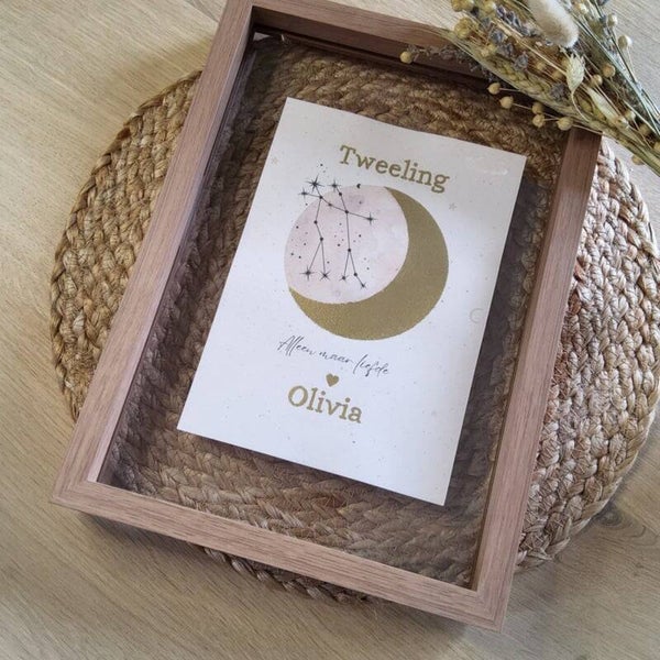 Sterrenbeeld poster | Geboorte poster