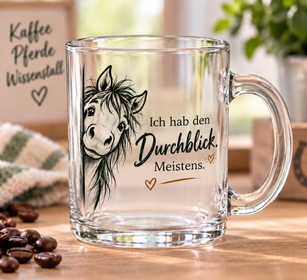 Glastasse „Durchblick“