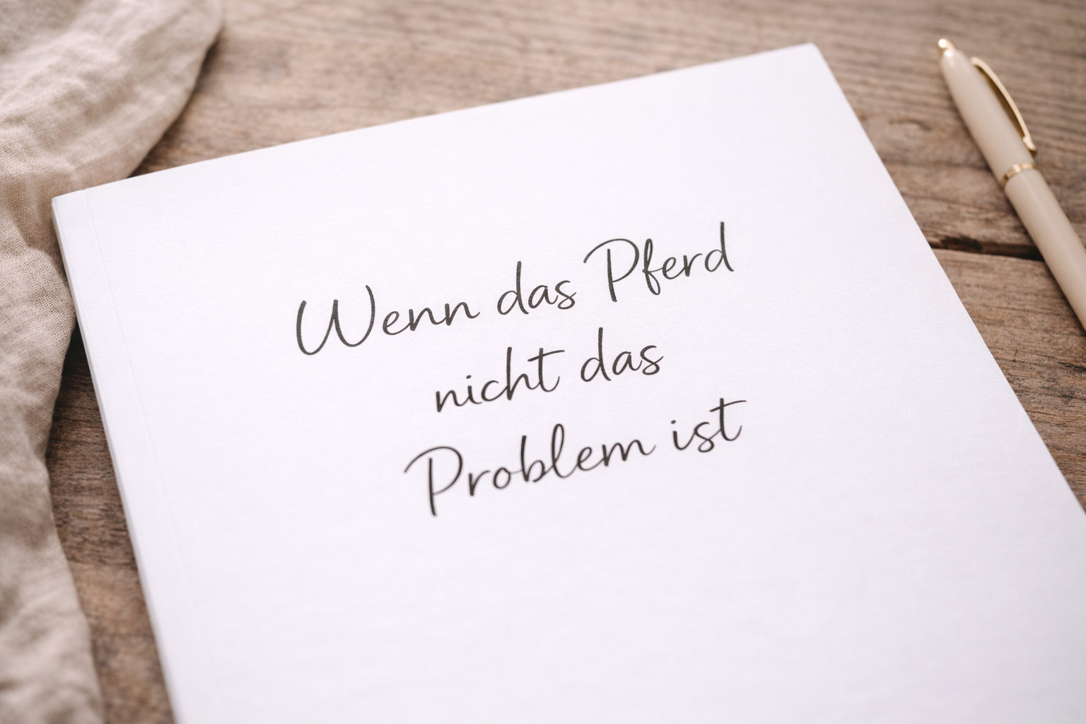 Wenn das Pferd nicht das Problem ist - Digitaler Download-