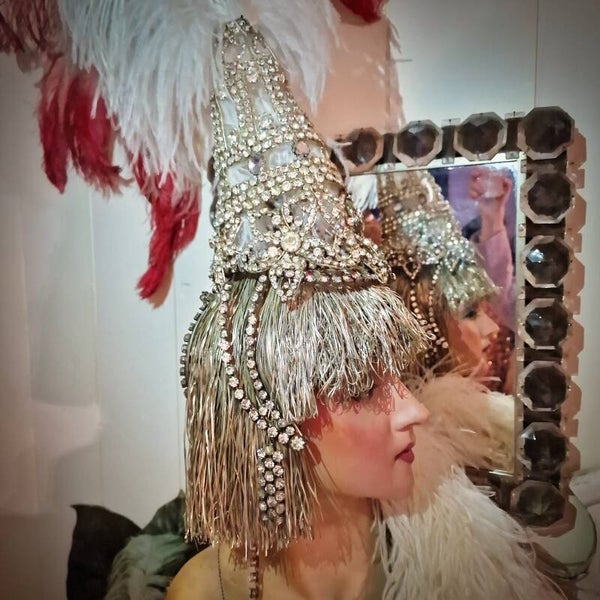 1930 Stage Headdress Paris Theater Lido