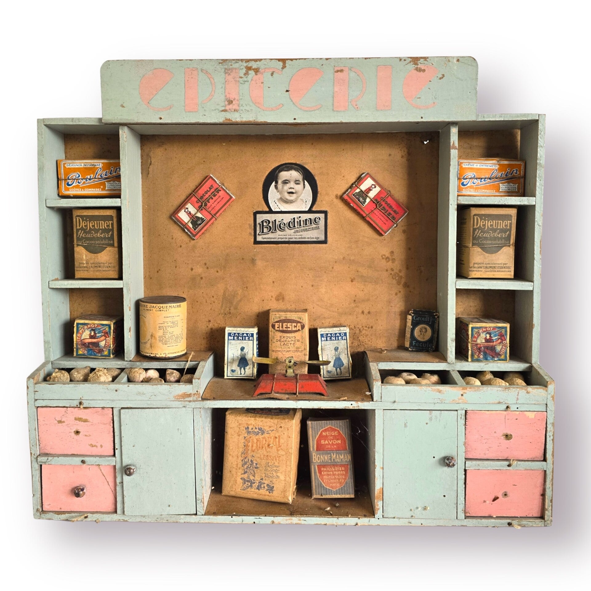 Early 1900s French Epicerie Toy Shop