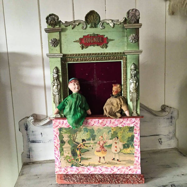 19th C. Guignol Puppet Theater