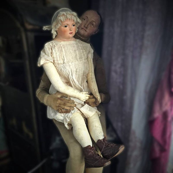 35" French Paper Mâché Doll – Pauline, c.1850, Andreas Voit