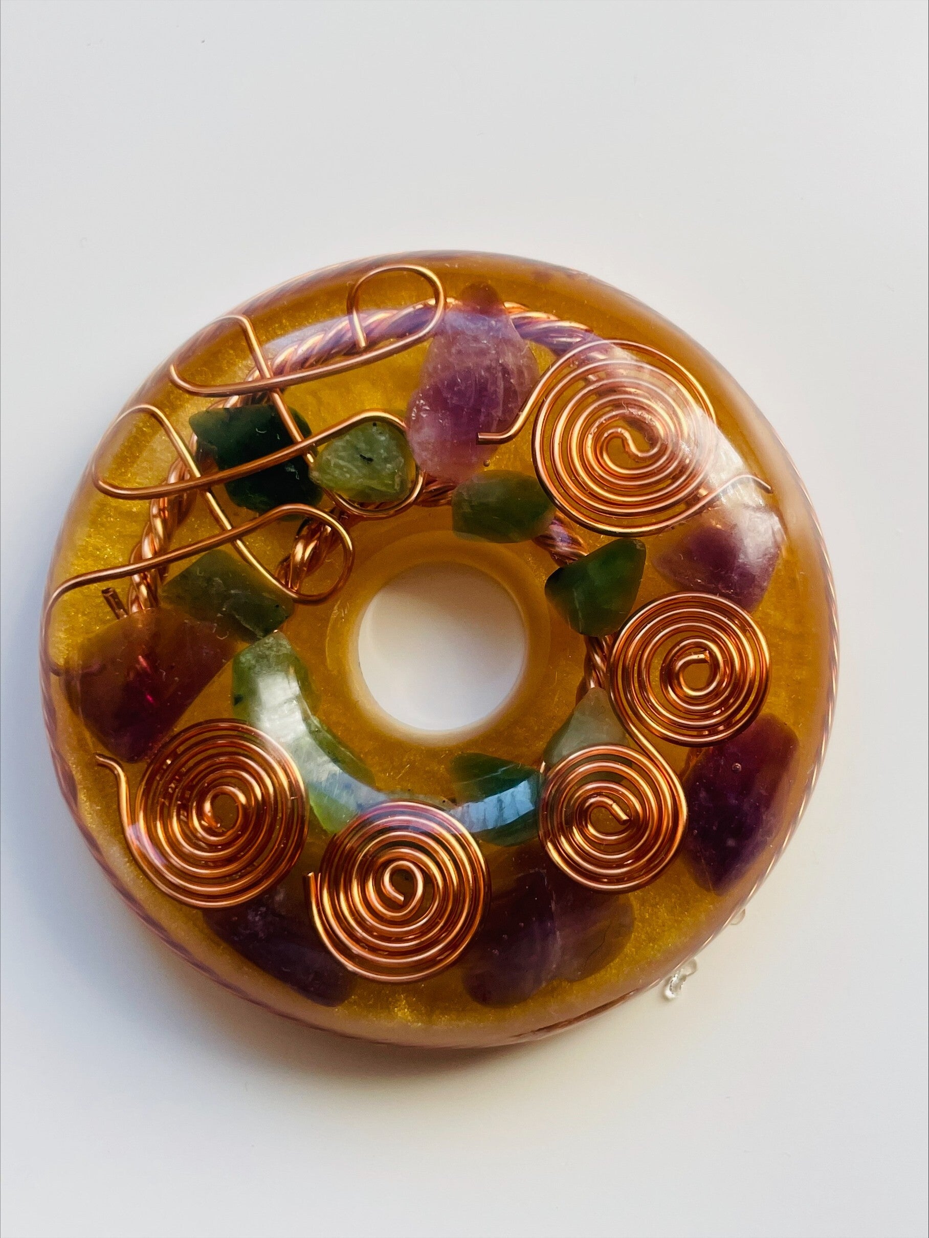 Orgonit Donut "Golden Harmony