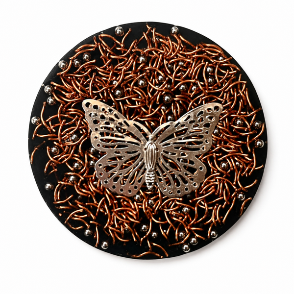 Orgonit Untersetzer * Butterfly Grace