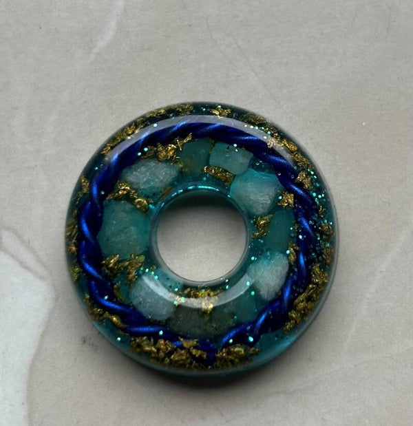 Orgonit Donut Mini *Blue - 3,5cm