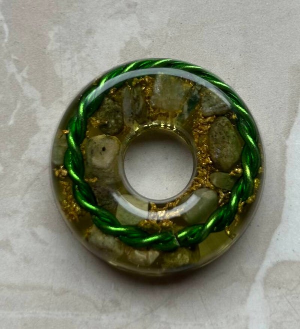 Orgonit Donut Mini *Green - 3,5cm