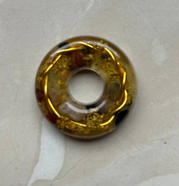 Orgonit Donut Mini *Yellow - 3,5cm