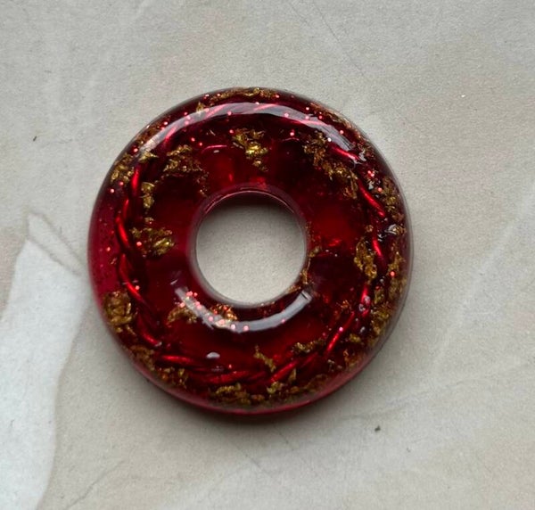 Orgonit Donut Mini *Red - 3,5cm