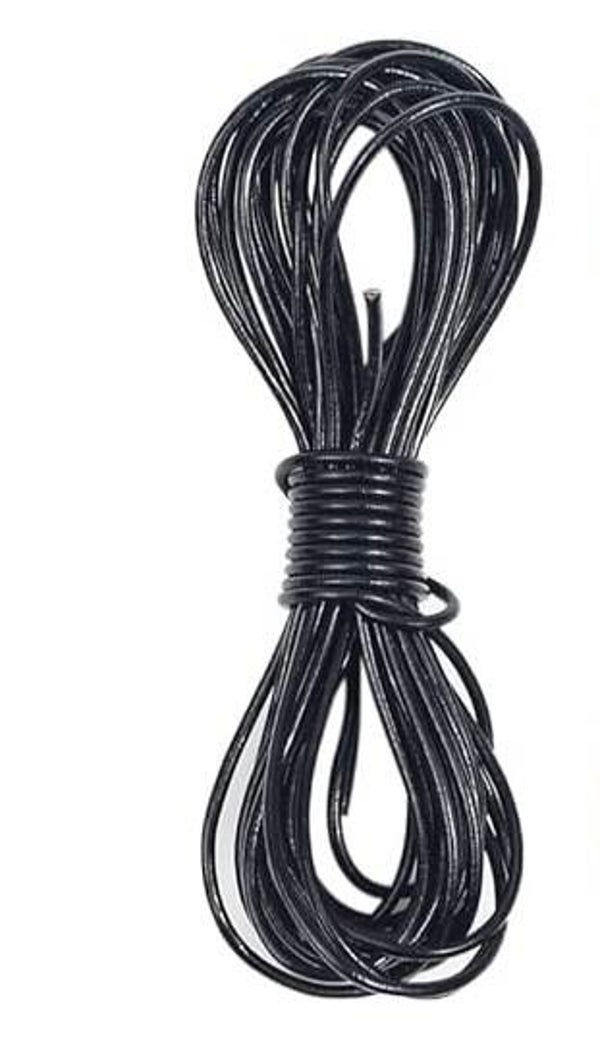 Lederband Schwarz *1 m