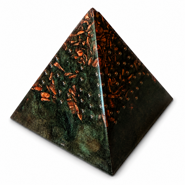 Orgonit Pyramide * Forest Amber