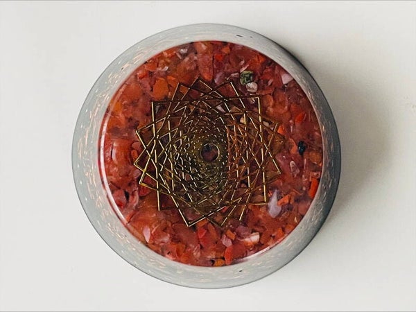 Orgonit Towerbuster * Red Jasper Core