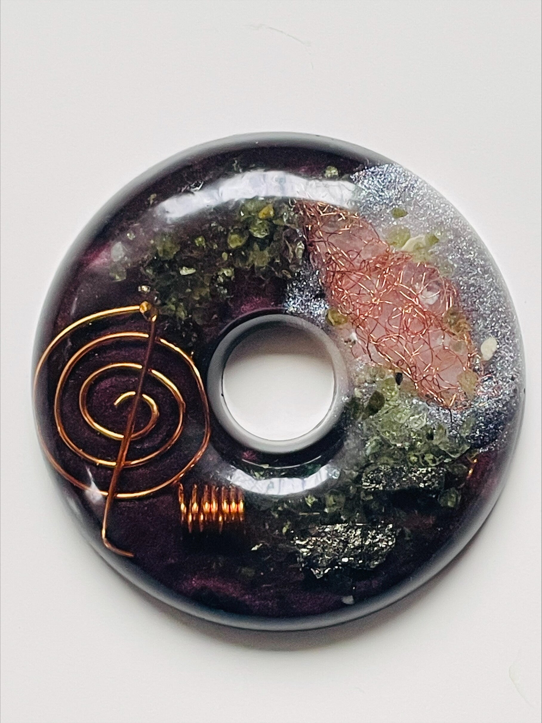 Orgonit Donut "Heart of Gaia