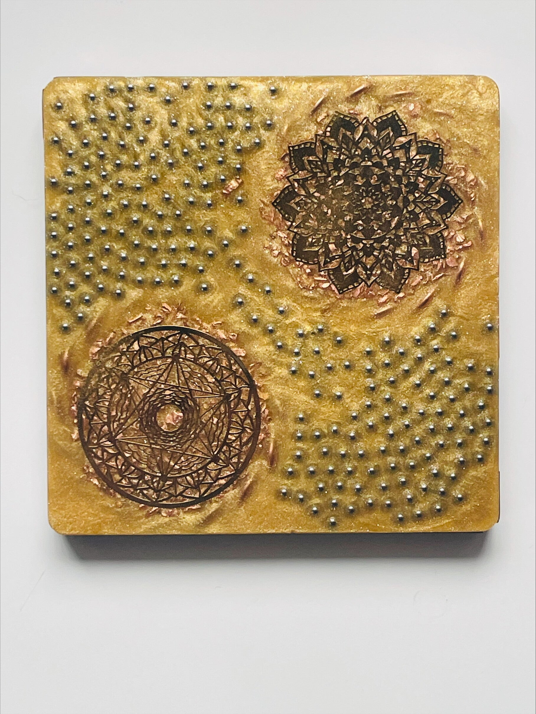 Orgonit Untersetzer* Solar Citrin