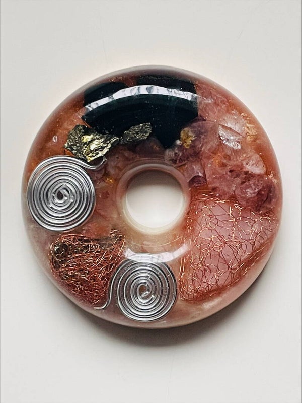 Orgonit Donut "Aurum Pulse