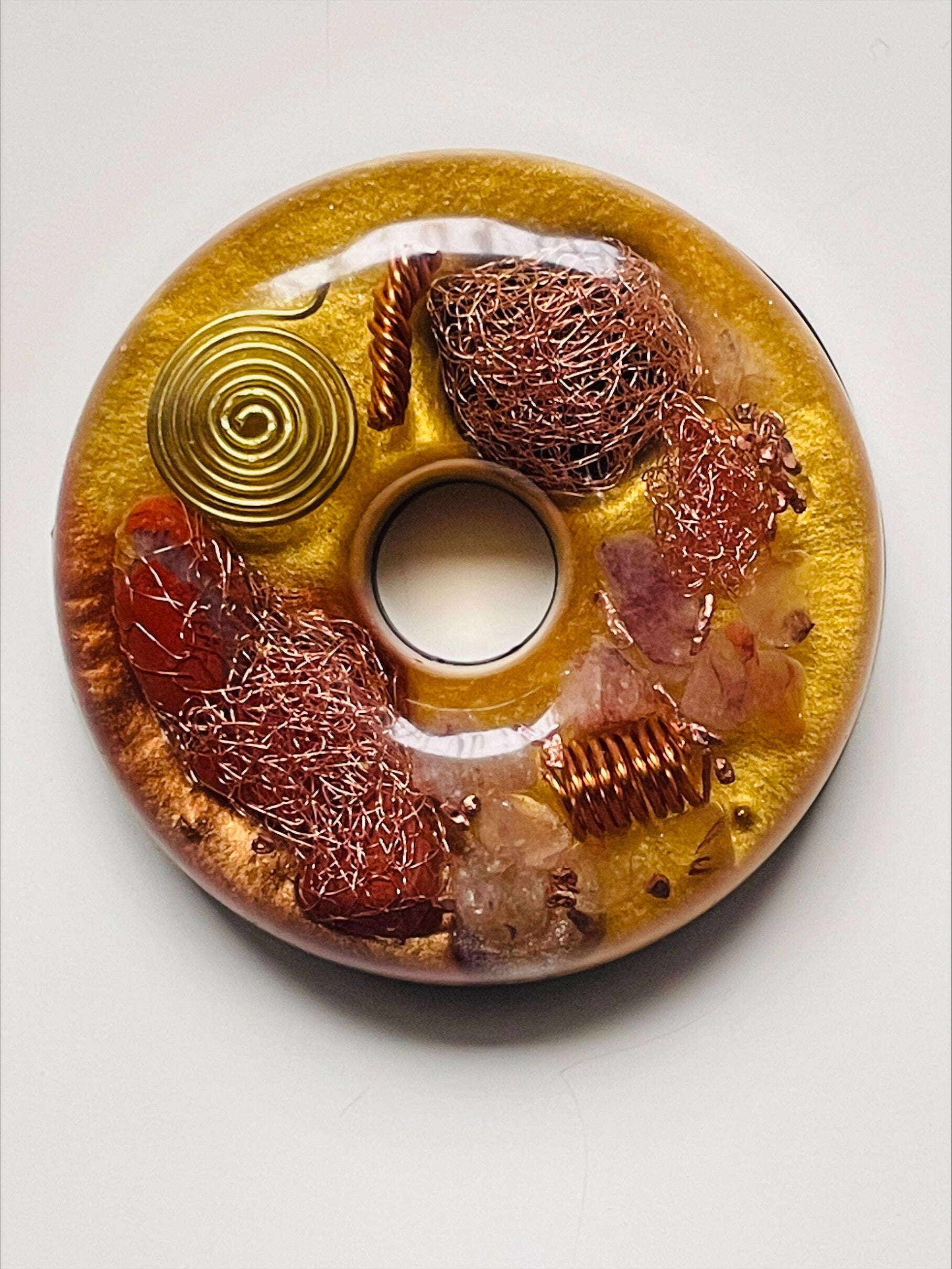 Orgonit Donut "Crimson Core