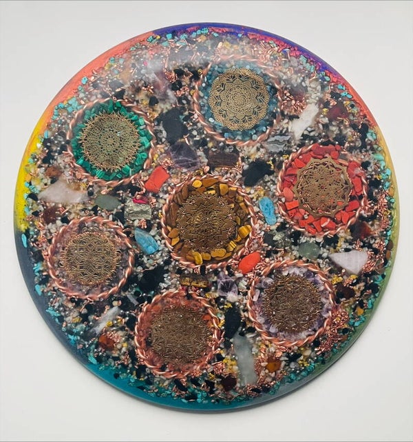 Orgonit Disk* Olympus Seven Rings