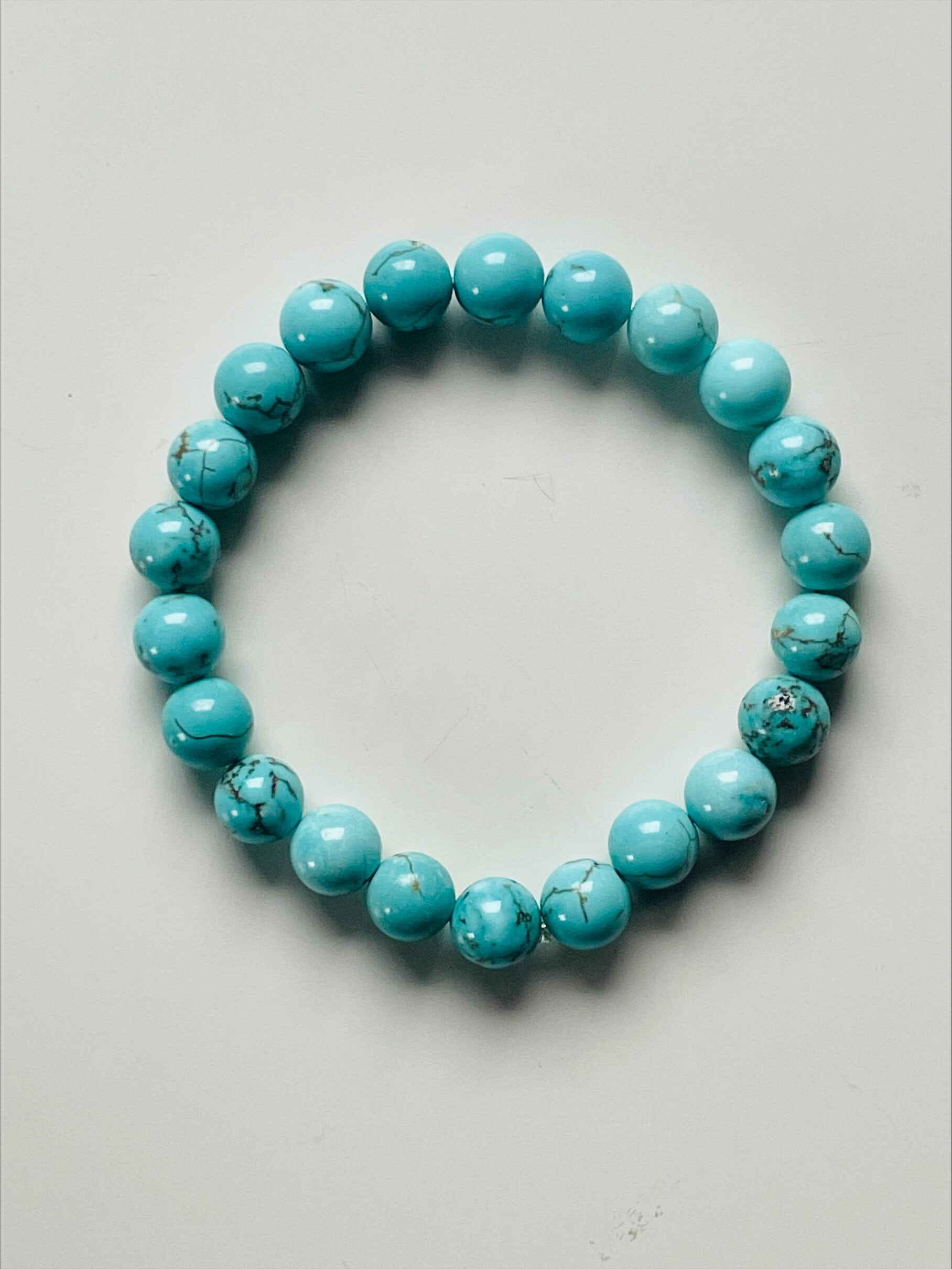 Perlen-Armband „Türkis“