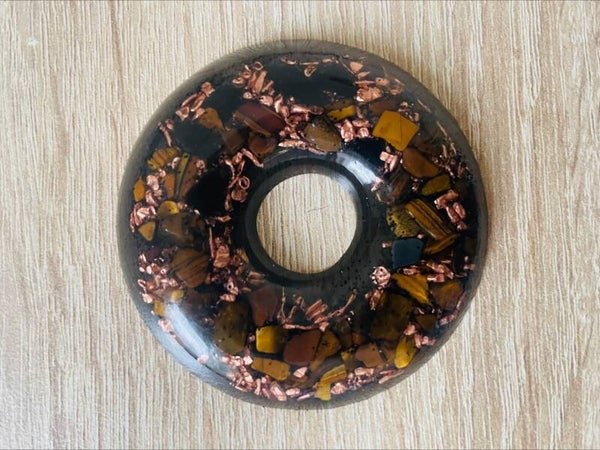 Orgonit Donut Braun/Schwarz *1
