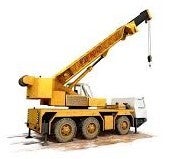 Grue auxiliaire à partir de