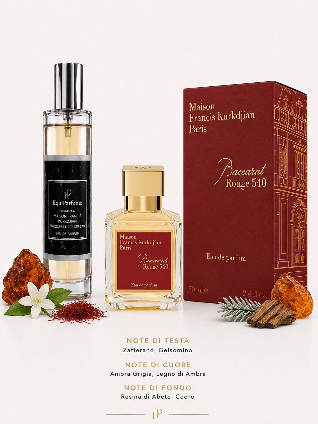 EP1035 ISPIRATO A : Maison Francis Kurkdjian - Baccarat Rouge 540