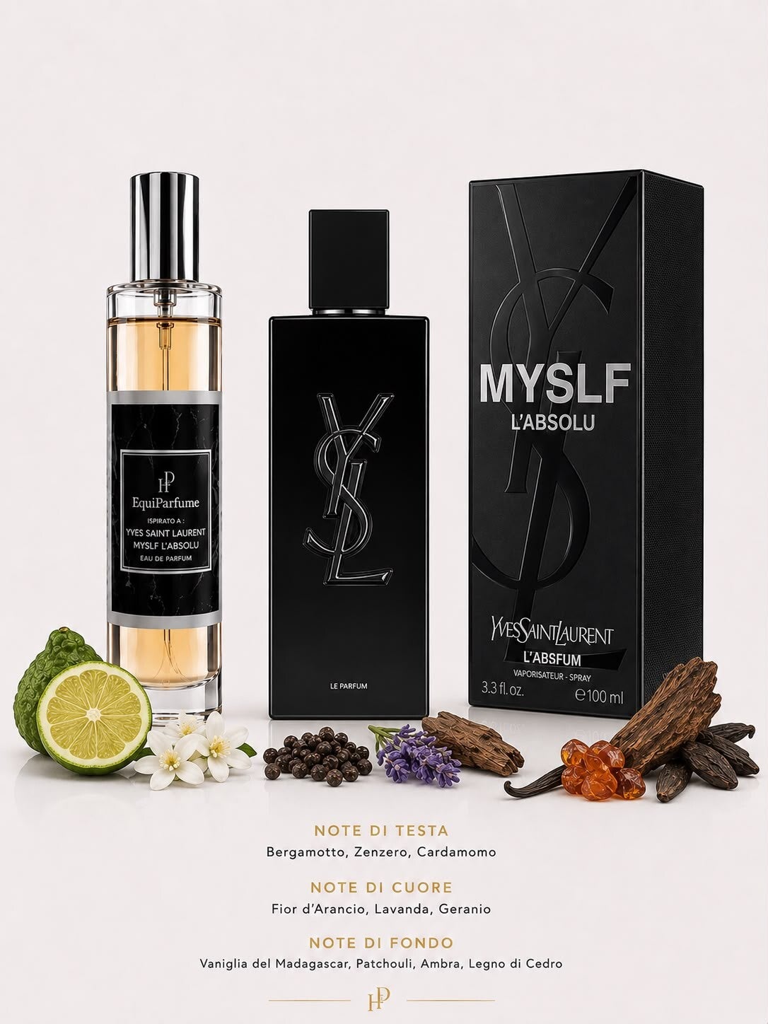 EP6255 ISPIRATO A : YVES SAINT LAURANT - MYSELF L'ABSOLU