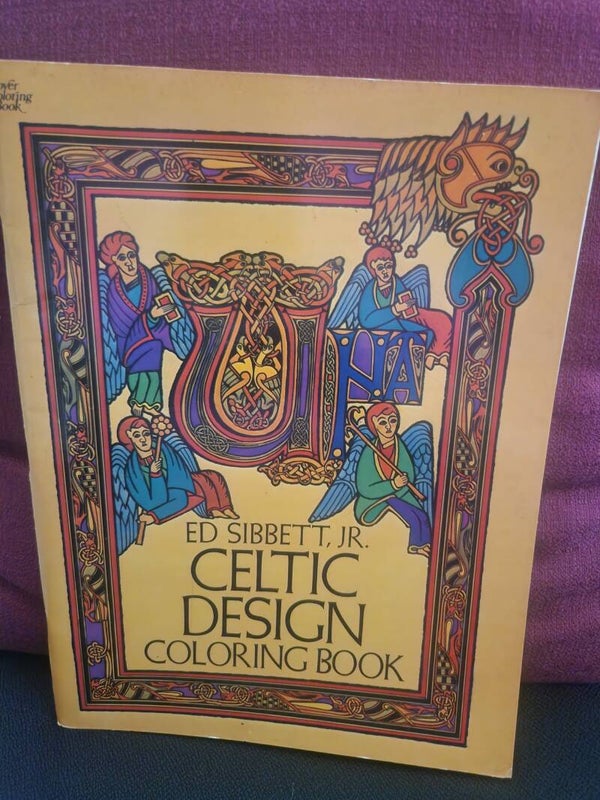 #64 - Celtic Design Coloring Book