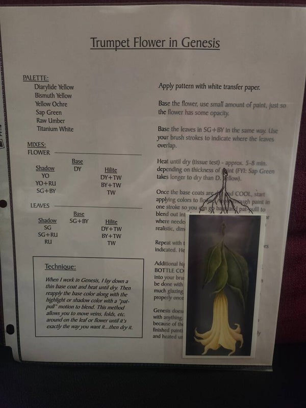 #86 - Trumpet Flower in Genesis