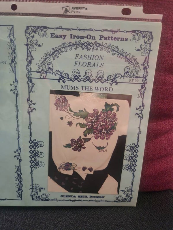 #79 - Mums The Word Iron On Pattern