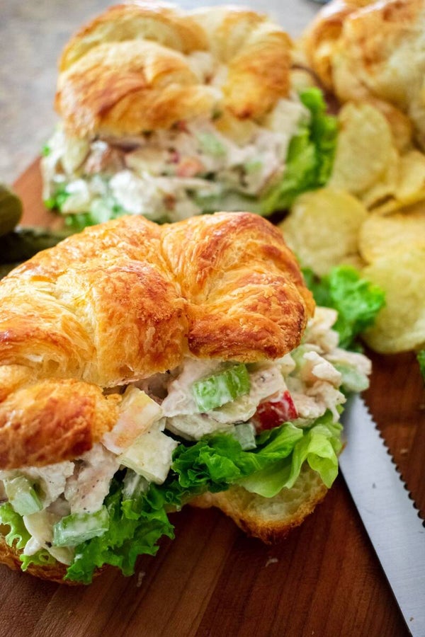 Chicken Salad on Croissant