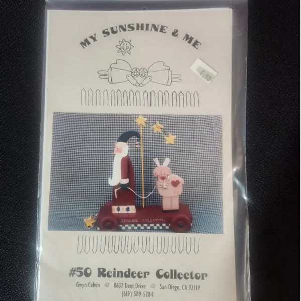 #72 - Reindeer Collector by Gwyn Colvin Pattern