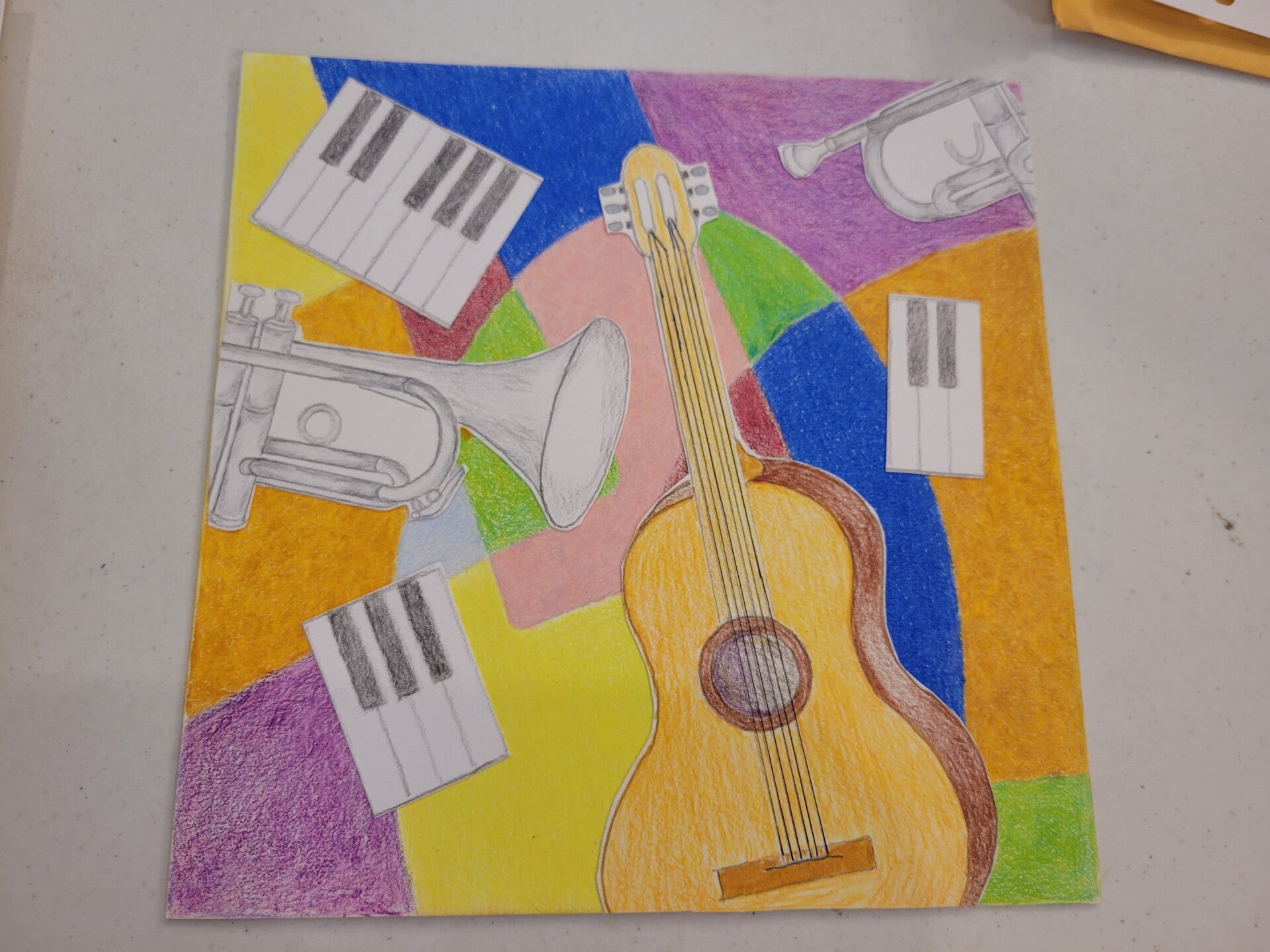 MUSIC CUBISM COLLAGE---NON-MEMBER FEE/ZOOM