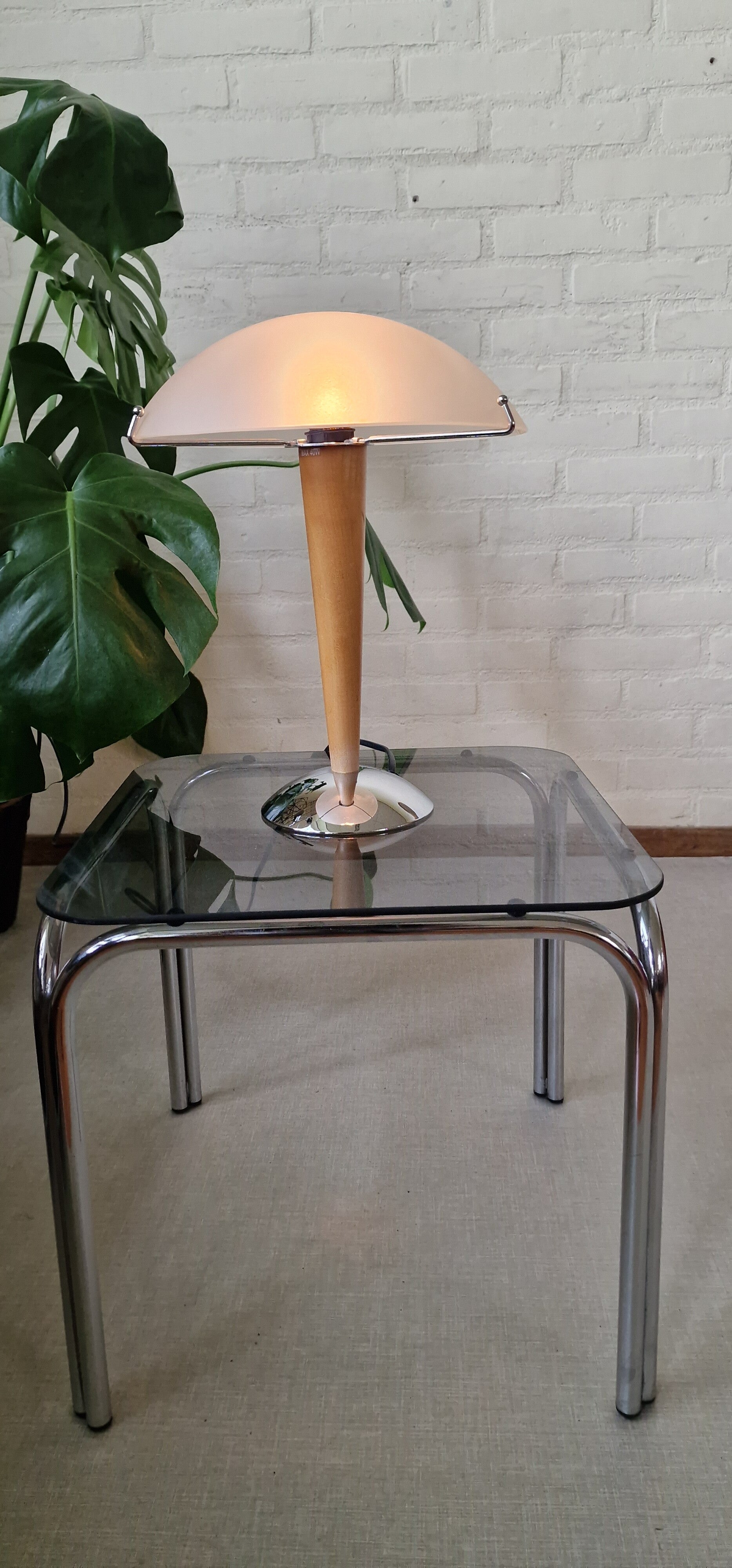 Vintage mushroom tafellamp - jaren 90