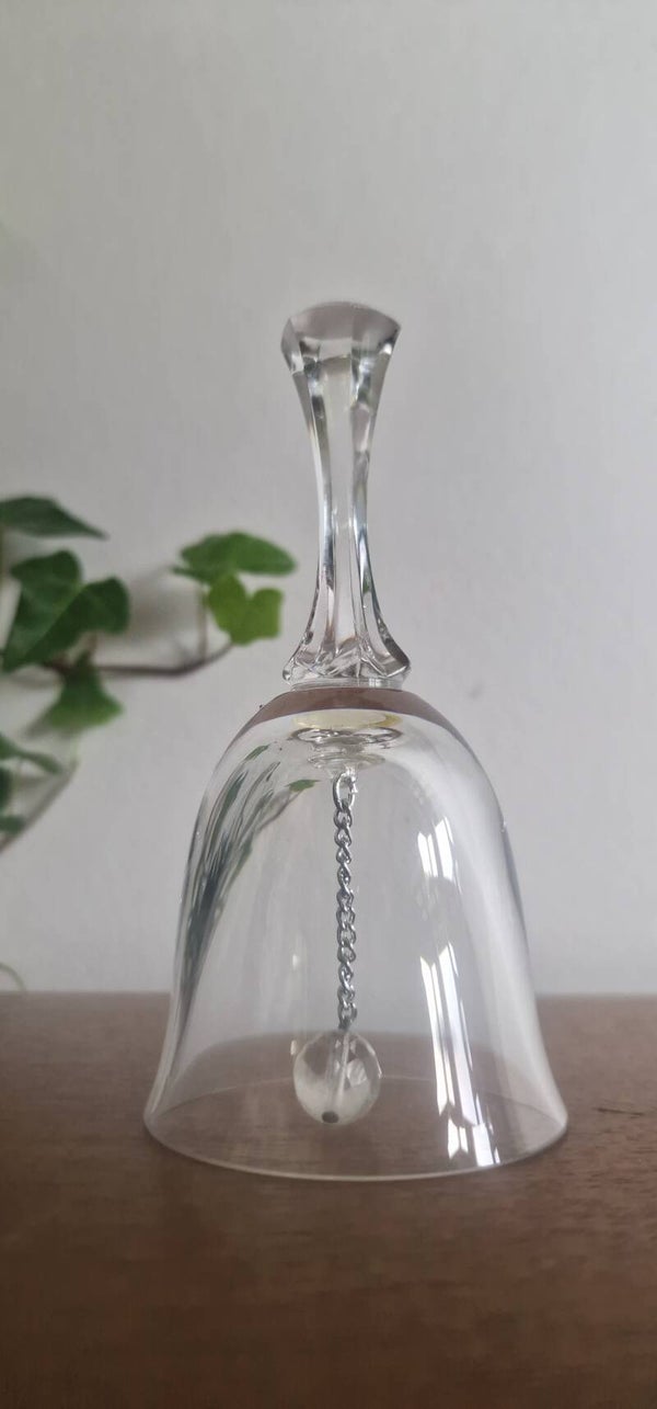 Vintage kristallen tafelbel
