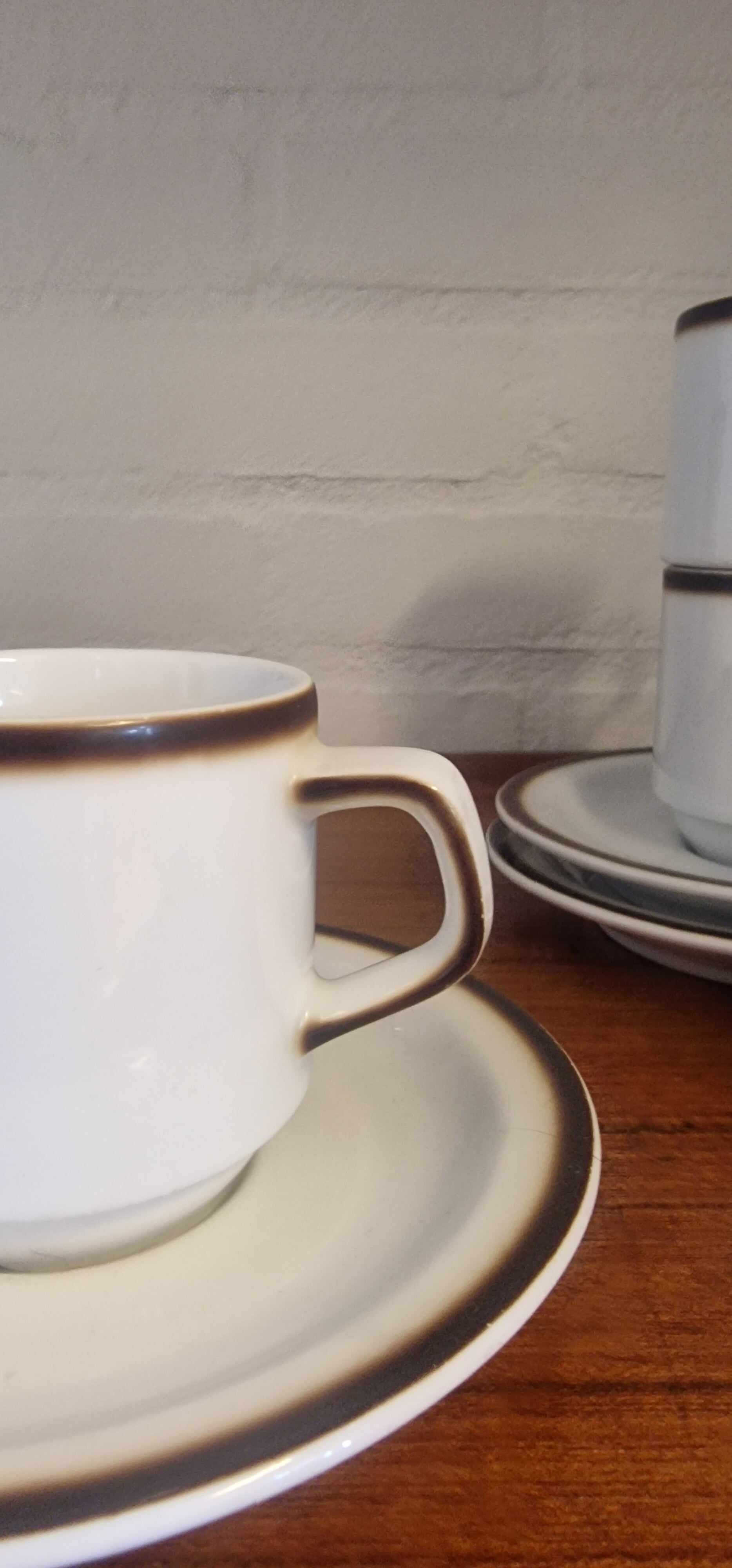 Set vintage kop & schotels (6), Selltman Weiden Bavaria