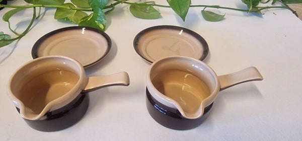Vintage Wedgwood Monterey, saus / jus bakje met onderbord