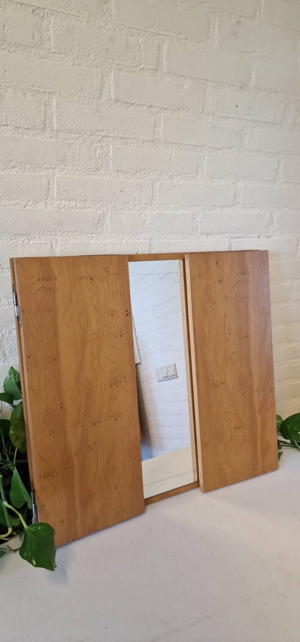 Vintage spiegel drieluik