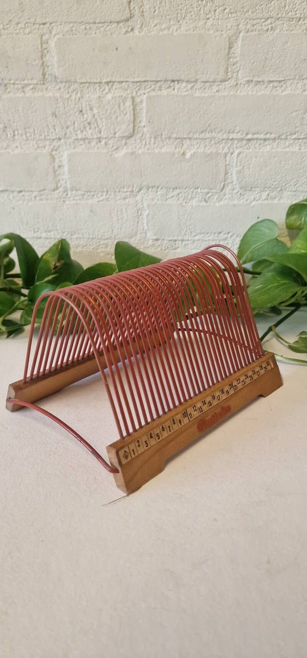 Vintage rekje voor single´s, Plattofix