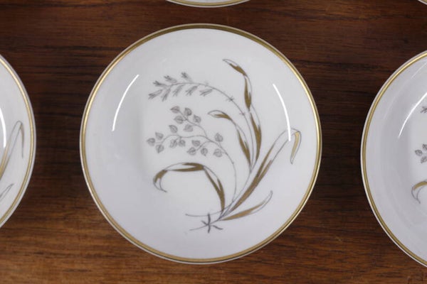 Set Petit Four schaaltjes uit jaren 50/60