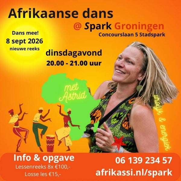 Afrikaanse danslessen Astrid