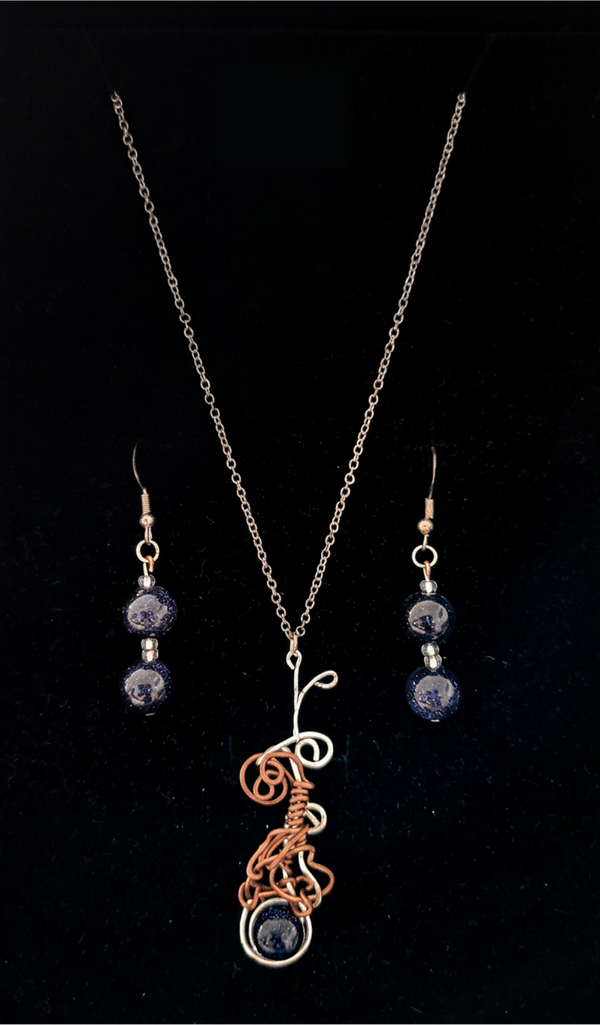 Blue sandstone set