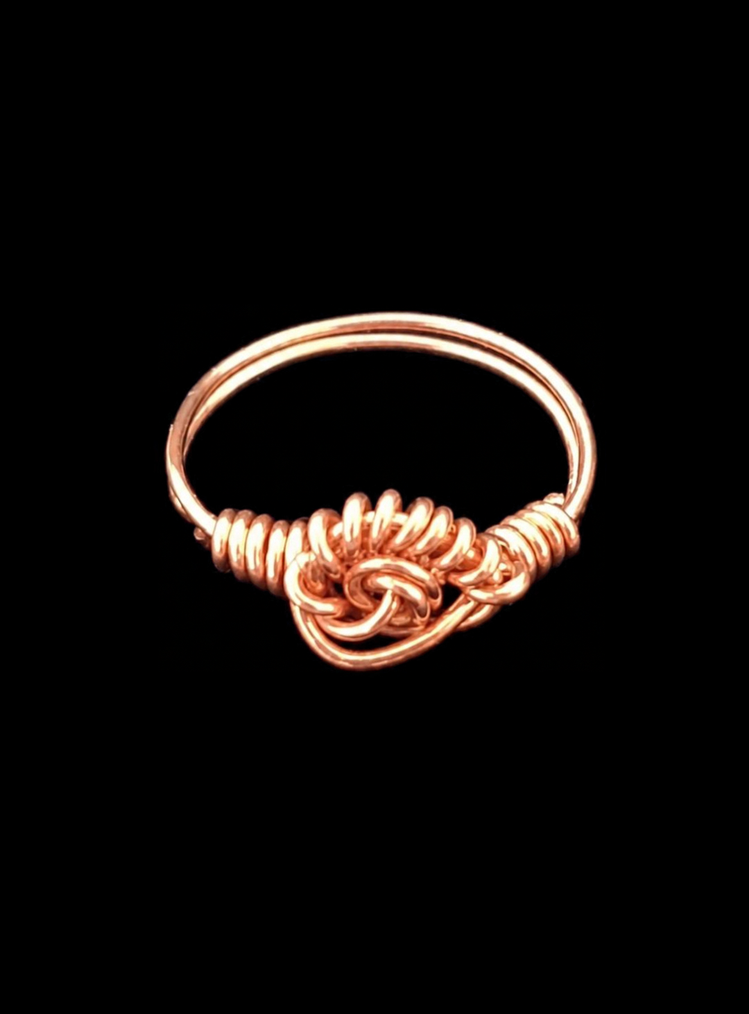 Athena copper ring