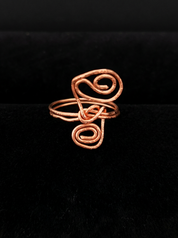 Artemis copper ring