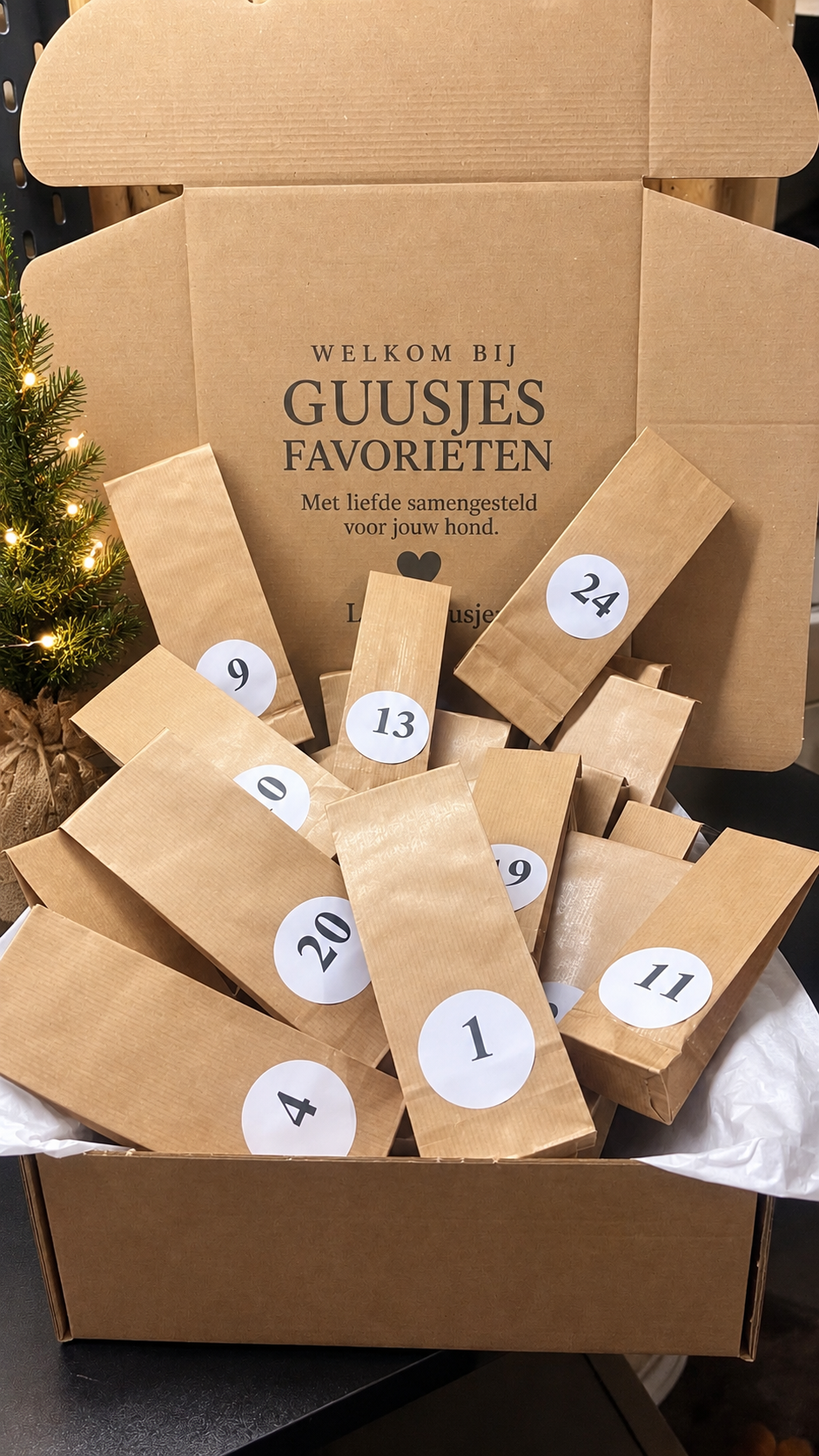Adventsbox hond – 24 dagen een verrassing  PRE-ORDER