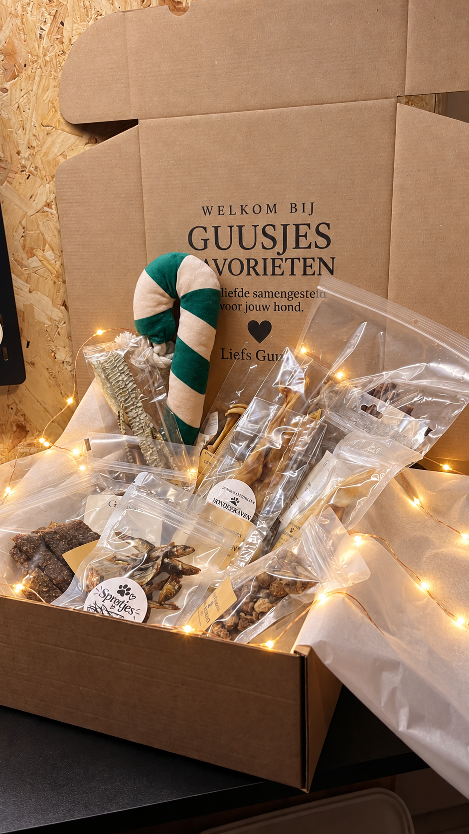 Grote Kerst Snackbox met kerstverrassing